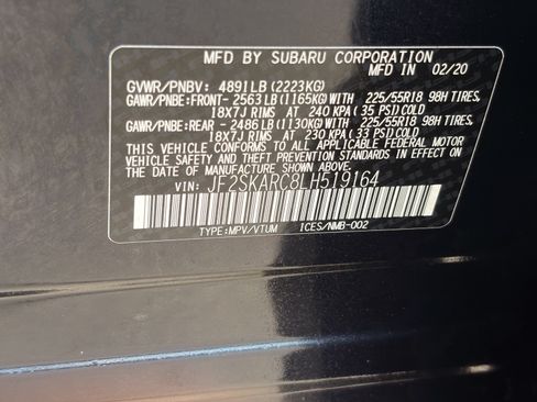 Used 2020 Subaru Forester Sport AWD/4WD image 32