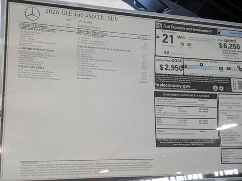 New 2026 Mercedes-Benz GLE 450 4MATIC image 19