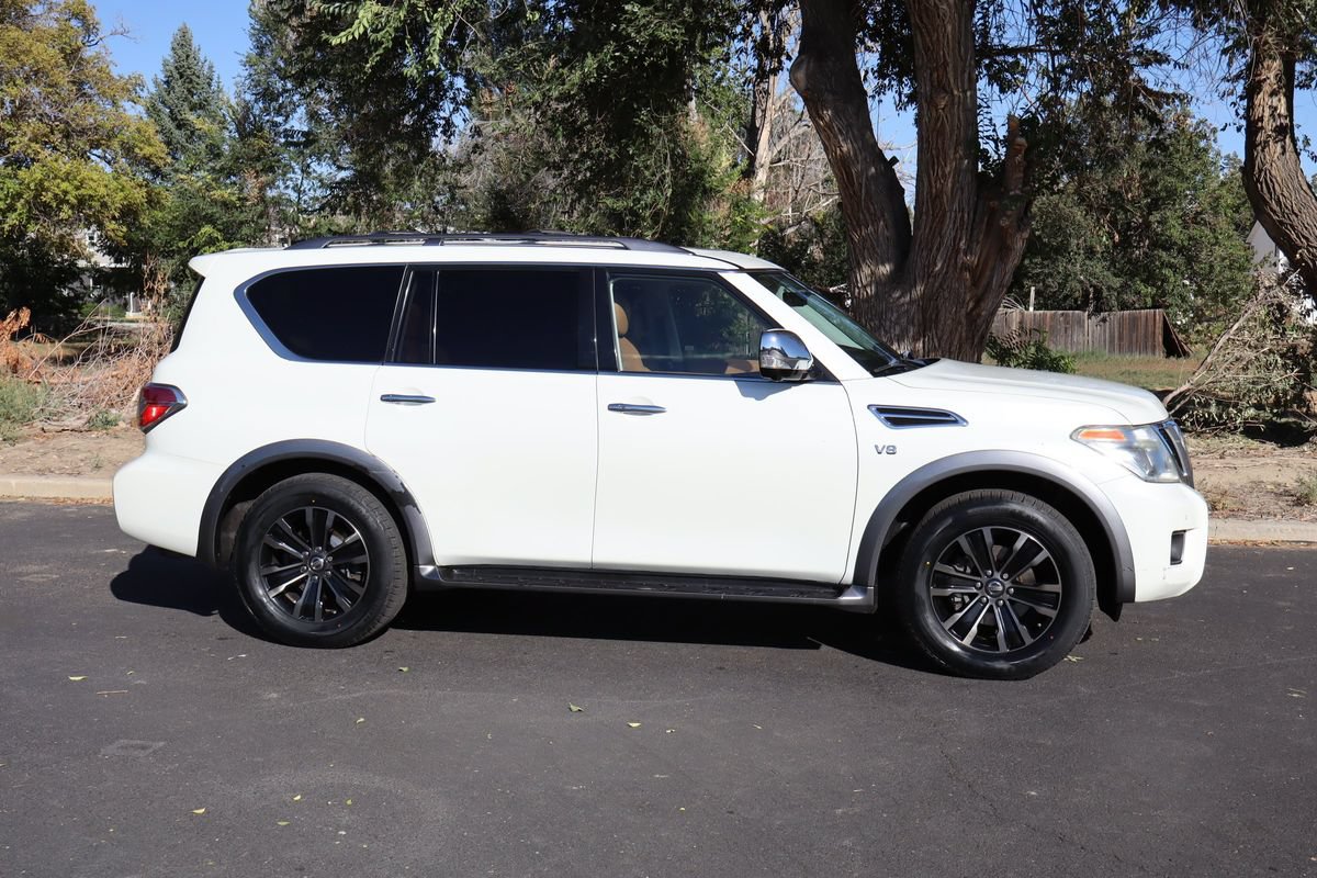 Used 2018 Nissan Armada Platinum w/ Captain Seat Package AWD/4WD image 3
