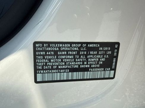 Used 2013 Volkswagen Passat 2.5 S FWD image 26