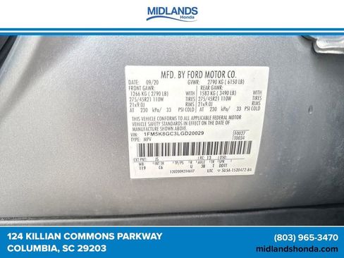 Used 2020 Ford Explorer ST w/ ST Street Pack AWD/4WD image 40