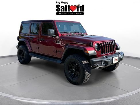 Used 2021 Jeep Wrangler Unlimited Sahara AWD/4WD image 10