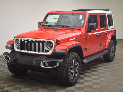 New 2026 Jeep Wrangler Unlimited Sahara w/ Whitecap Package AWD/4WD image 16