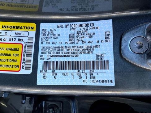 New 2025 Ford Bronco Sport Heritage w/ Convenience Package image 13