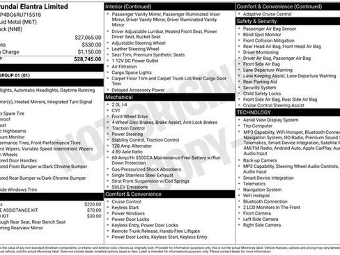 Used 2024 Hyundai Elantra Limited FWD image 28