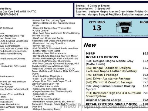 Used 2015 Mercedes-Benz S 63 AMG 4MATIC Coupe image 53