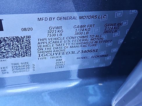 Used 2020 Chevrolet Silverado 1500 RST w/ All-Star Edition image 8