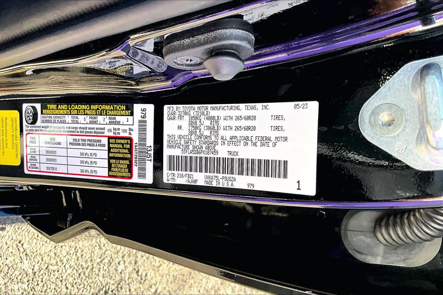 Used 2023 Toyota Tundra SR5 AWD/4WD image 36