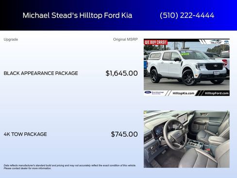 Certified 2025 Ford Maverick Lariat w/ Black Appearance Package image 5