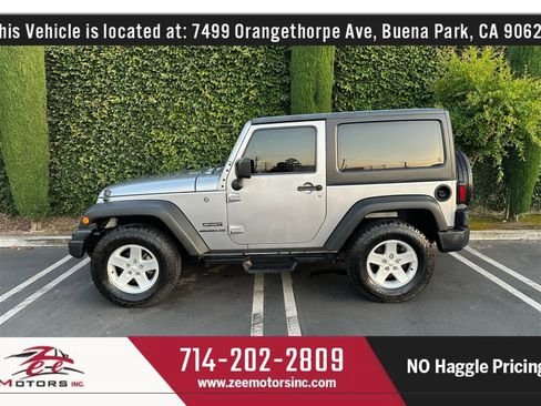 Used 2017 Jeep Wrangler Sport w/ Quick Order Package 24S image 9