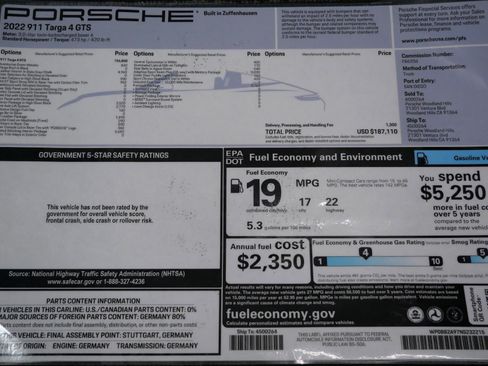 Used 2022 Porsche 911 Targa 4 GTS image 24