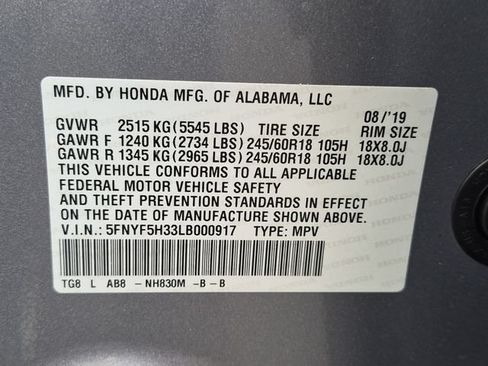 Used 2020 Honda Pilot EX image 24