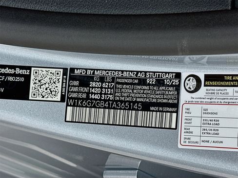 New 2026 Mercedes-Benz S 580 S 580 image 35