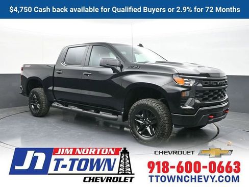 New 2026 Chevrolet Silverado 1500 Custom Trail Boss w/ LPO, Dark Essentials Package image 1