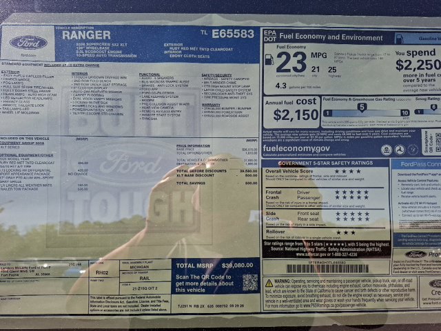New 2026 Ford Ranger XLT w/ Trailer Tow Package RWD image 31