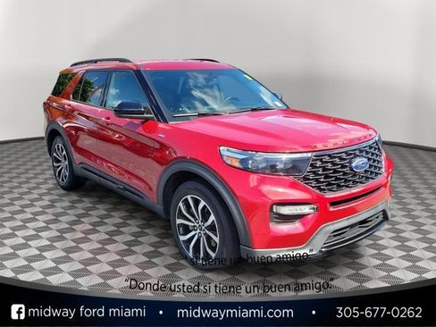 Certified 2023 Ford Explorer ST-Line w/ Class IV Trailer Tow Package RWD image 1