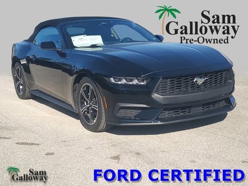 Certified 2024 Ford Mustang Convertible image 1
