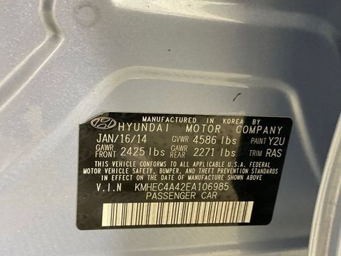 Used 2014 Hyundai Sonata Limited w/ Panoramic Sunroof Package 02 FWD image 26