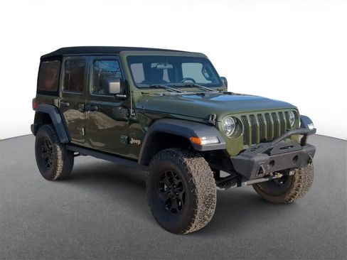 Certified 2021 Jeep Wrangler Unlimited Sport image 2