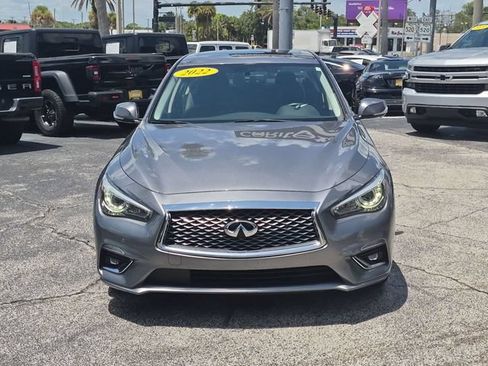 Used 2022 INFINITI Q50 Luxe w/ Cargo Package RWD image 2
