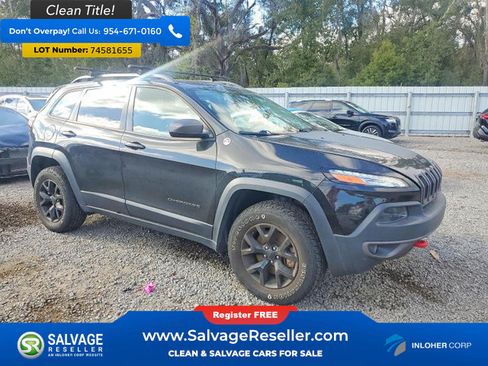 Used 2016 Jeep Cherokee Trailhawk AWD/4WD image 5