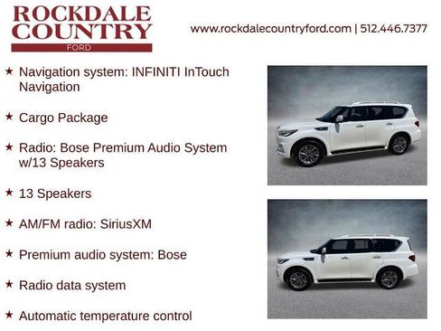 Used 2022 INFINITI QX80 Luxe w/ Cargo Package RWD image 8