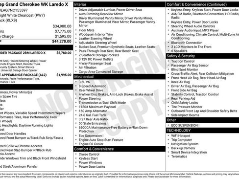 Used 2022 Jeep Grand Cherokee Laredo X image 48