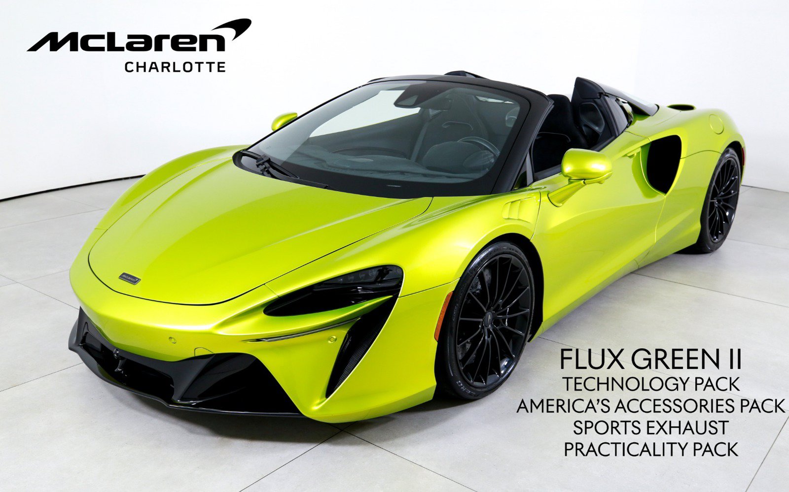 Used 2025 McLaren Artura Spider RWD image 1