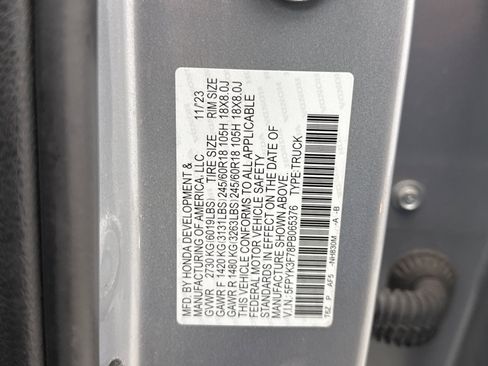Used 2023 Honda Ridgeline RTL-E image 12