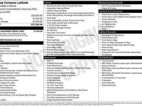 Used 2018 Jeep Compass Latitude w/ Popular Equipment Group FWD image 2
