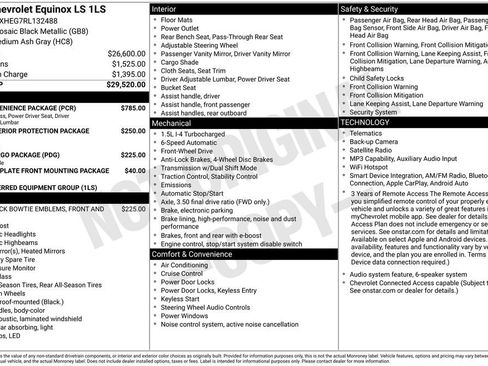 Certified 2024 Chevrolet Equinox LS w/ LS Convenience Package FWD image 34