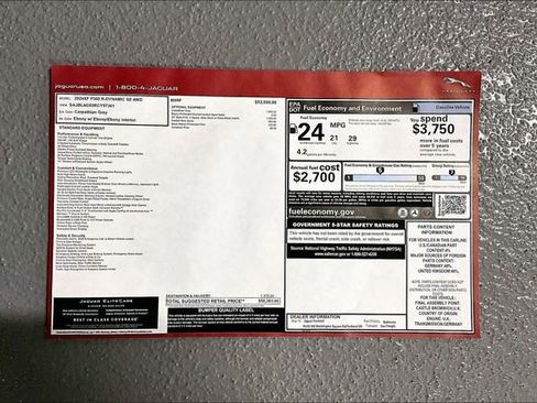 New 2024 Jaguar XF R-Dynamic SE AWD/4WD image 12