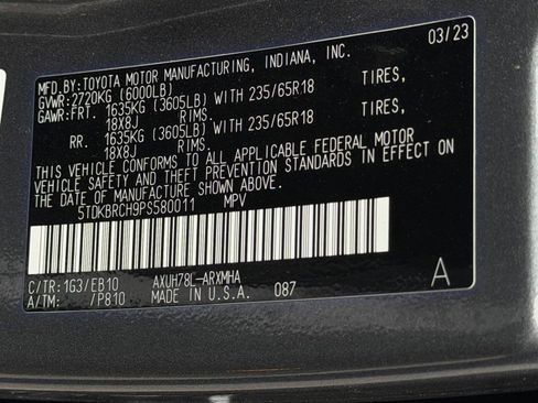 Used 2023 Toyota Highlander XLE image 21