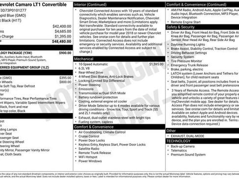 Certified 2023 Chevrolet Camaro LT w/ Technology Package image 12