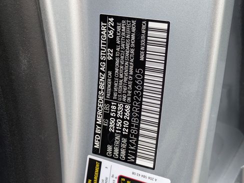 Certified 2024 Mercedes-Benz C 43 AMG 4MATIC Sedan image 36