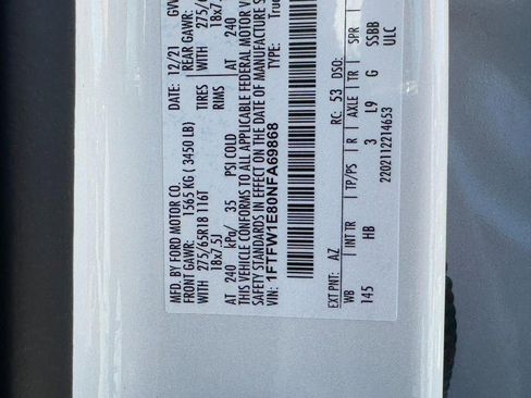 Used 2022 Ford F150 Lariat AWD/4WD image 25