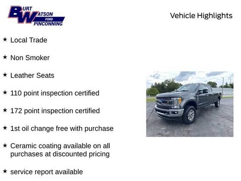 Used 2017 Ford F350 Lariat w/ Lariat Ultimate Package AWD/4WD image 10