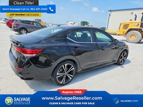 Used 2022 Nissan Sentra SR w/ Trunk Package FWD image 4