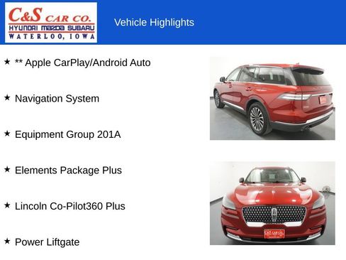 Used 2020 Lincoln Aviator Reserve w/ Equipment Group 201A AWD/4WD image 7