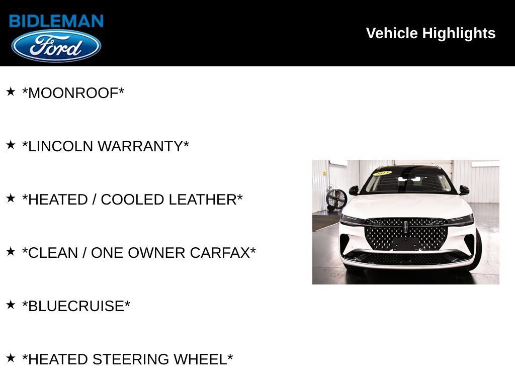 Used 2024 Lincoln Nautilus Reserve w/ Equipment Group 202A AWD/4WD image 10