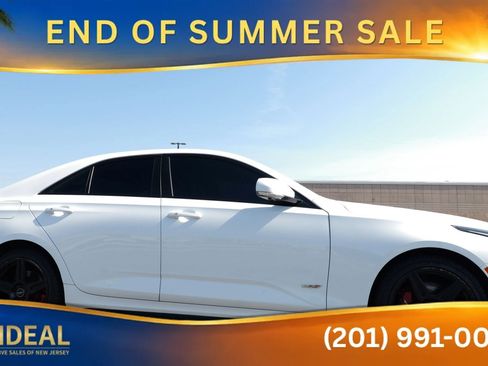 Used 2021 Cadillac CT4 V w/ Technology Package AWD/4WD image 11
