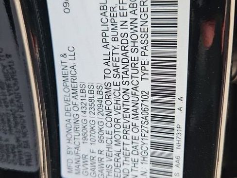 New 2025 Honda Accord LX image 10