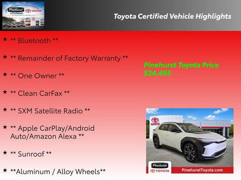 Certified 2023 Toyota bZ4X FWD w/ Weather Package image 19