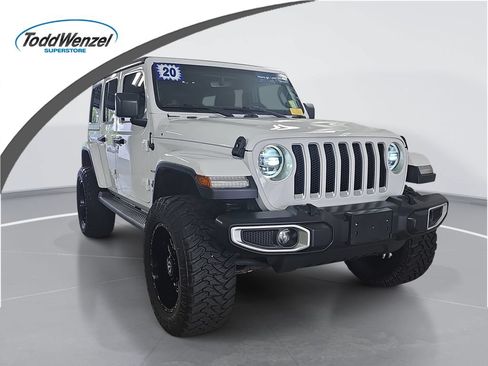 Used 2020 Jeep Wrangler Unlimited Sahara w/ Dual Top Group AWD/4WD image 1