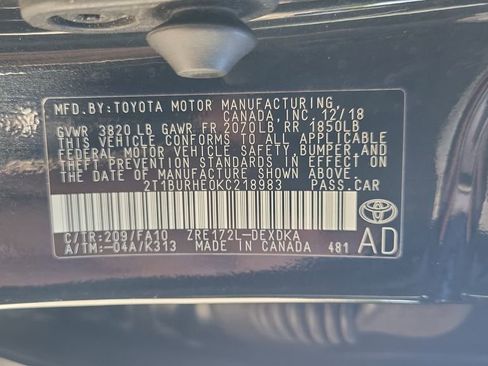 Used 2019 Toyota Corolla L FWD image 25
