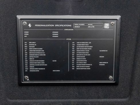 Certified 2024 Ferrari 296 GTB RWD image 44