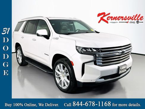 Used 2021 Chevrolet Tahoe High Country w/ Premium Package AWD/4WD image 1