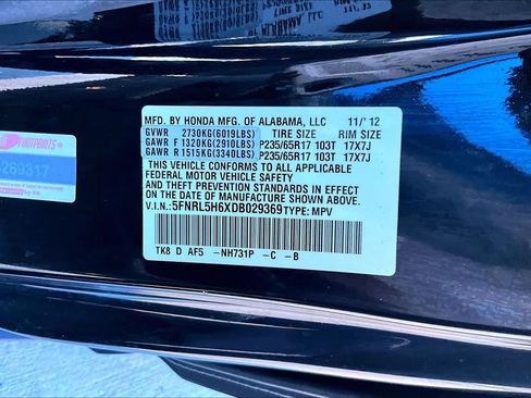 Used 2013 Honda Odyssey EX-L image 33