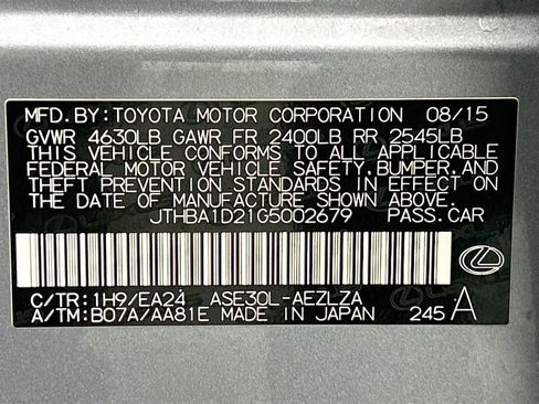 Used 2016 Lexus IS 200t image 33