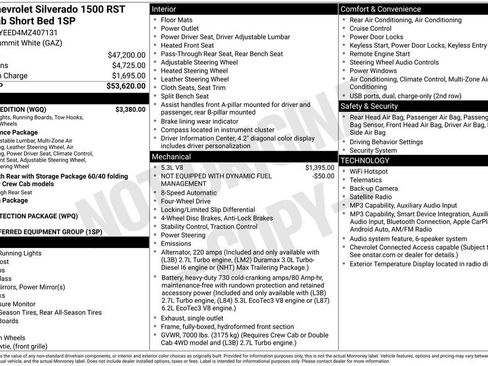 Used 2021 Chevrolet Silverado 1500 RST w/ Redline Edition AWD/4WD image 48